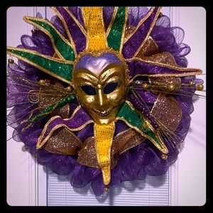 ⚜️Mardi Gras Wreath ⚜️